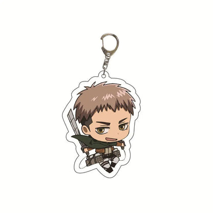 Attack on Titan Cute Keychain - Senpai Attire
