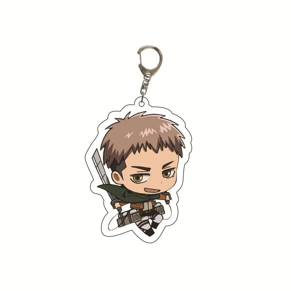 Attack on Titan Cute Keychain - Senpai Attire