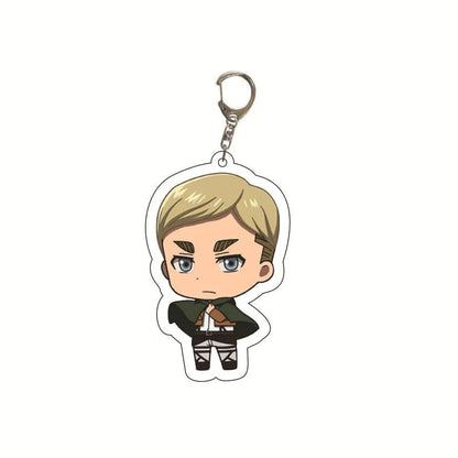Attack on Titan Cute Keychain - Senpai Attire