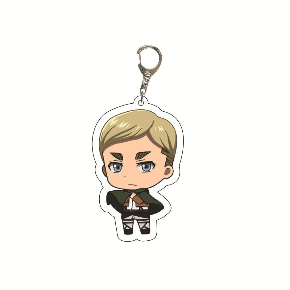 Attack on Titan Cute Keychain - Senpai Attire