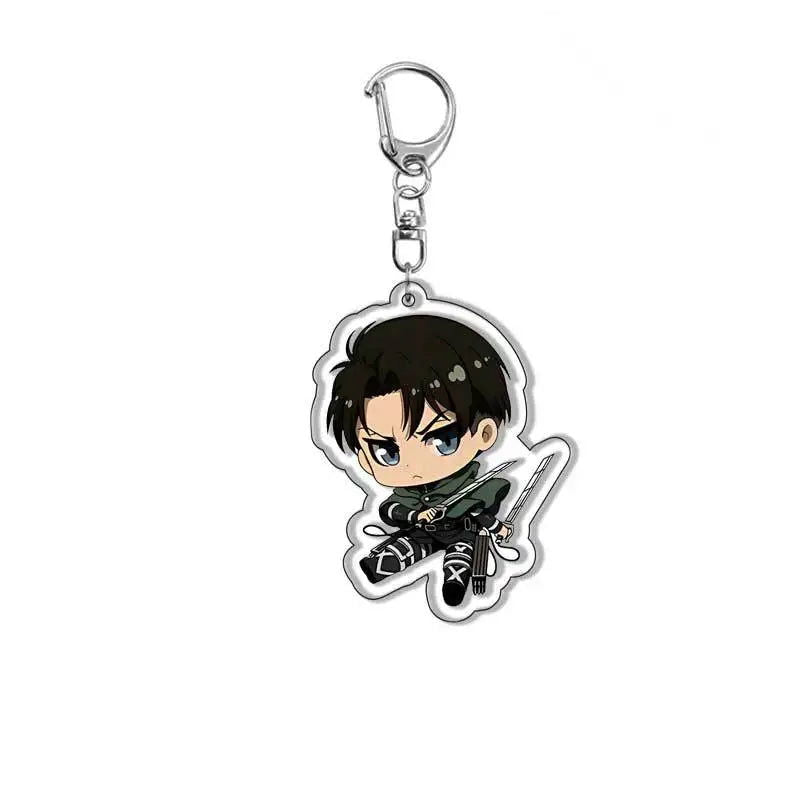 Attack on Titan Cute Keychain - Senpai Attire