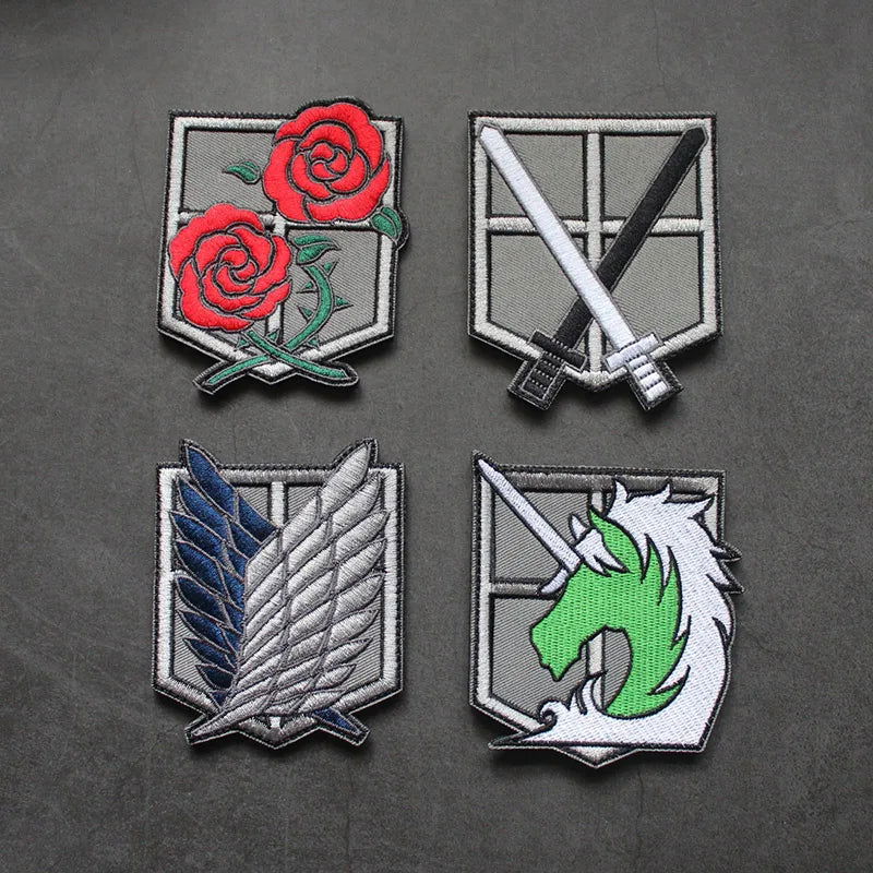 Attack on Titan Embroidered Patch - Senpai Attire