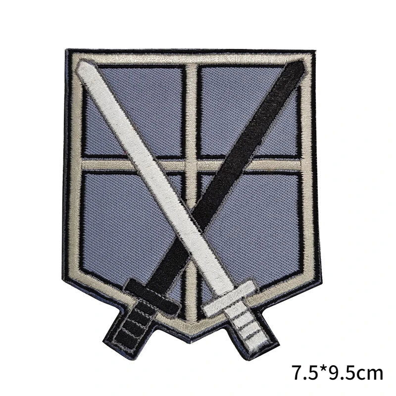 Attack on Titan Embroidered Patch - Senpai Attire