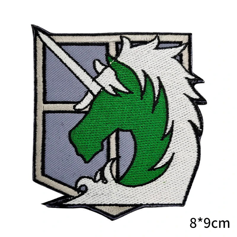 Attack on Titan Embroidered Patch - Senpai Attire