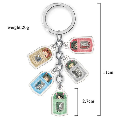 Attack on Titan Keychain - Senpai Attire