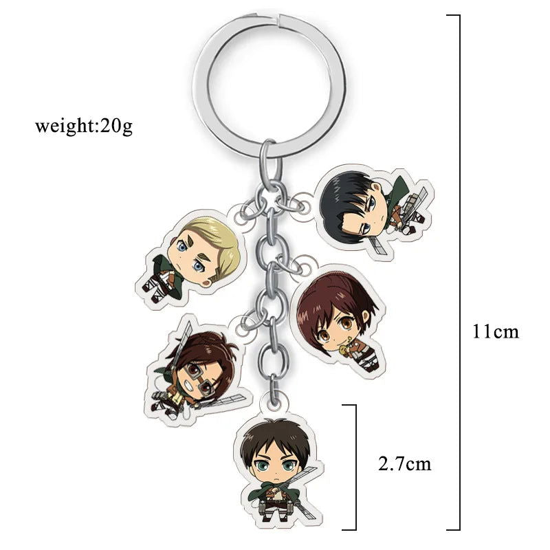 Attack on Titan Keychain - Senpai Attire