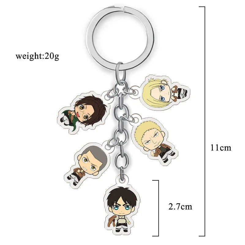 Attack on Titan Keychain - Senpai Attire