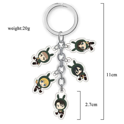 Attack on Titan Keychain - Senpai Attire