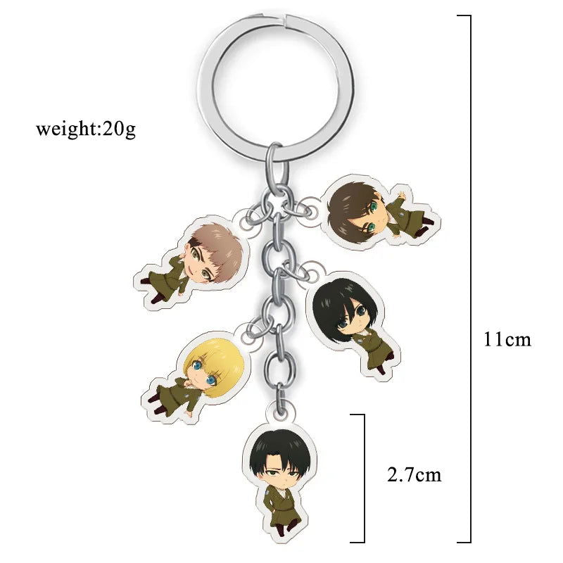 Attack on Titan Keychain - Senpai Attire
