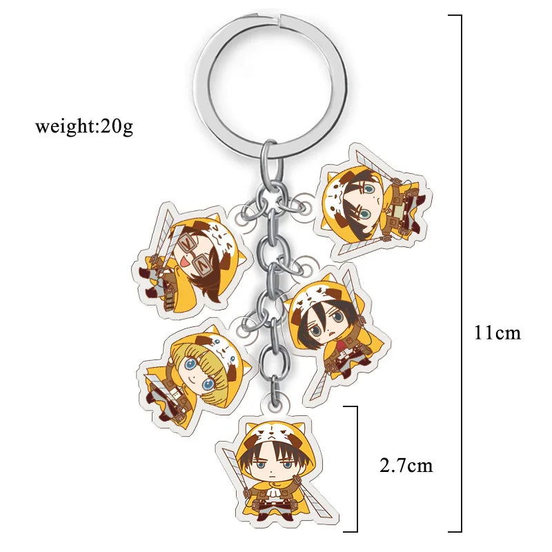 Attack on Titan Keychain - Senpai Attire