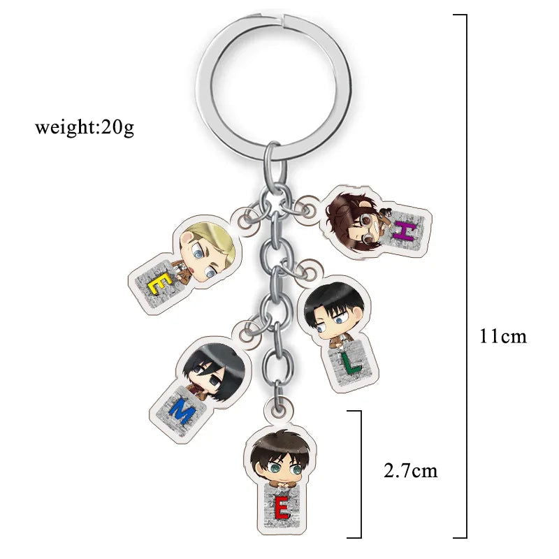 Attack on Titan Keychain - Senpai Attire