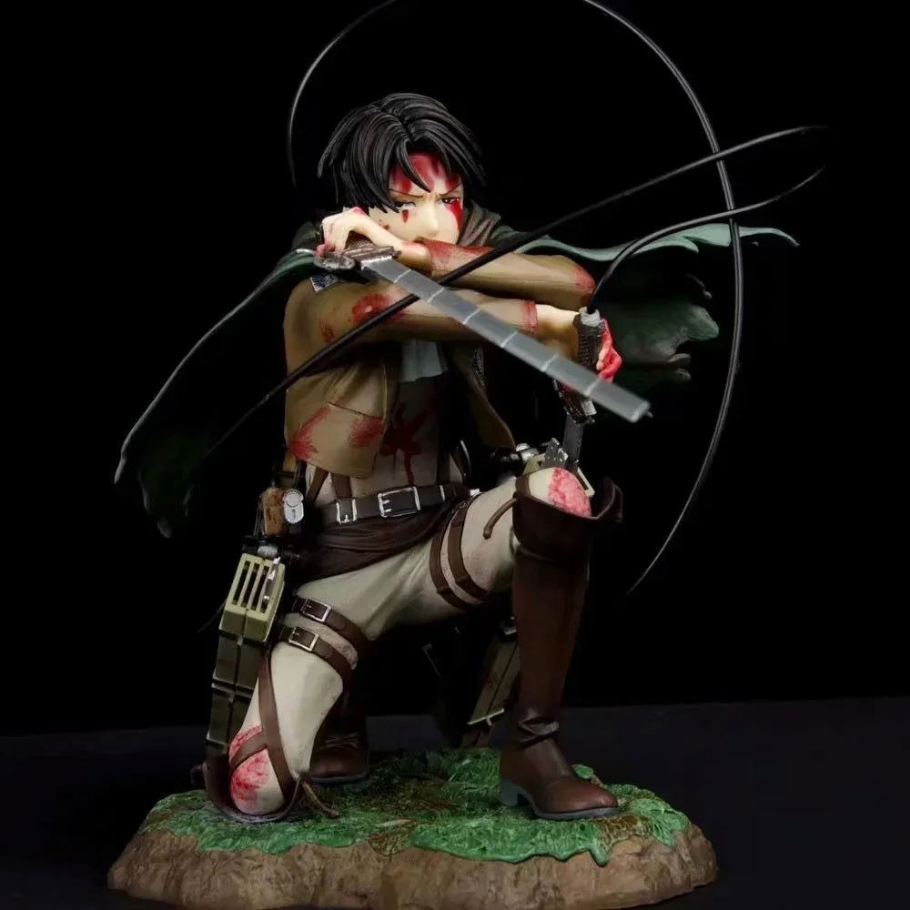 Attack on Titan Levi Action Figure - Senpai Attire