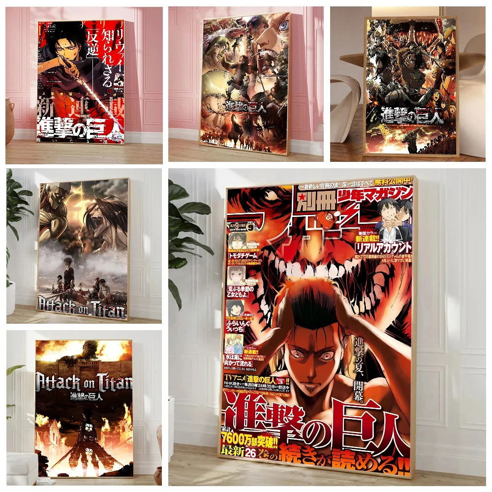 Attack on Titan Premium Posters - Senpai Attire