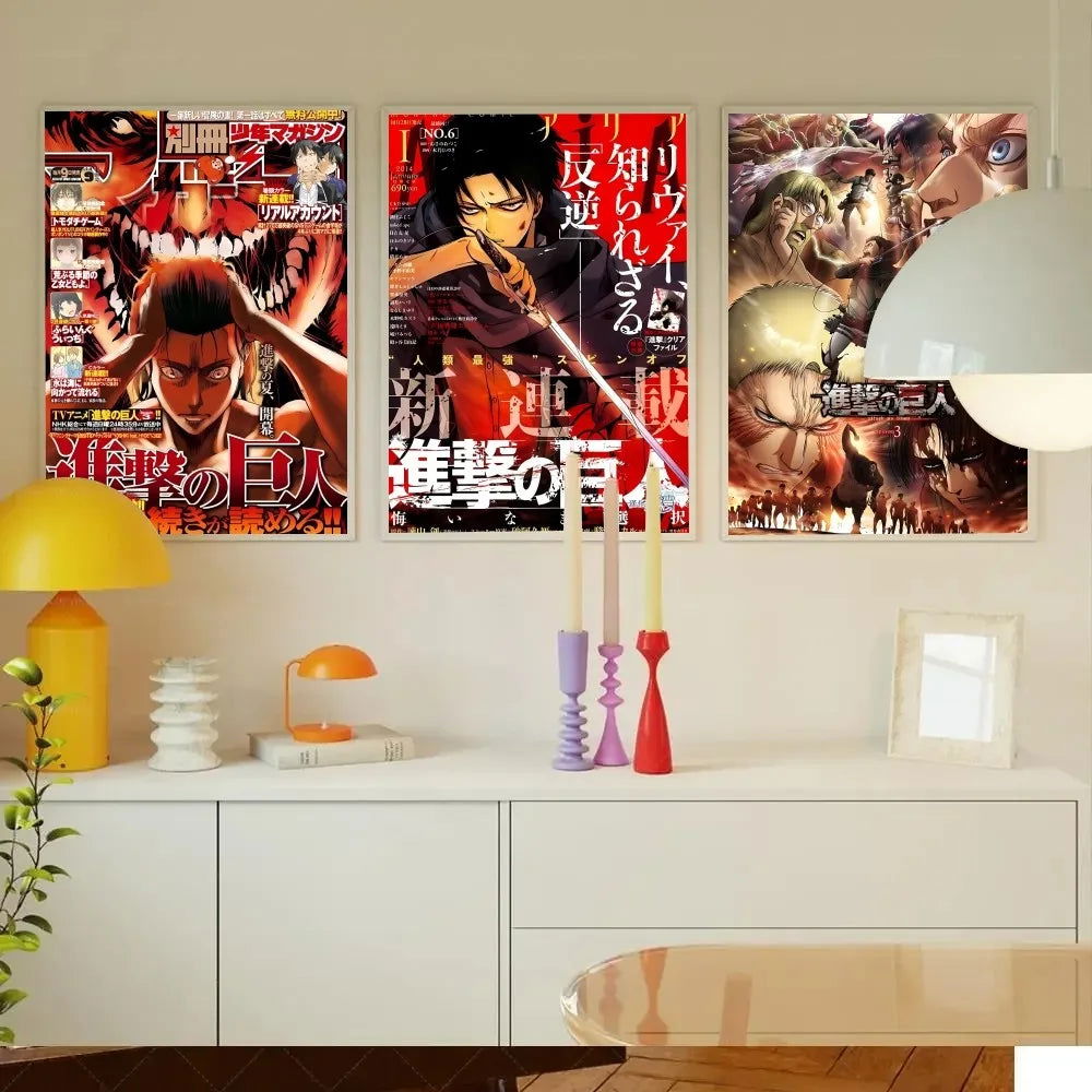 Attack on Titan Premium Posters - Senpai Attire