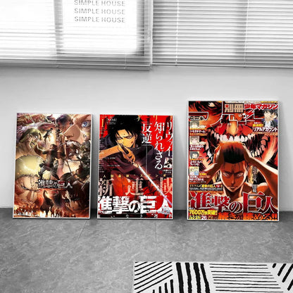 Attack on Titan Premium Posters - Senpai Attire