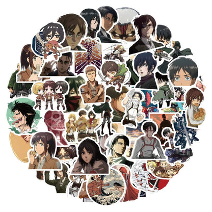 Attack on Titan Stickers - Senpai Attire