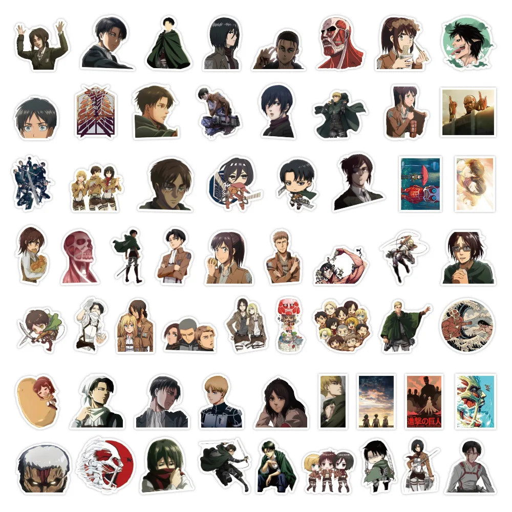 Attack on Titan Stickers - Senpai Attire
