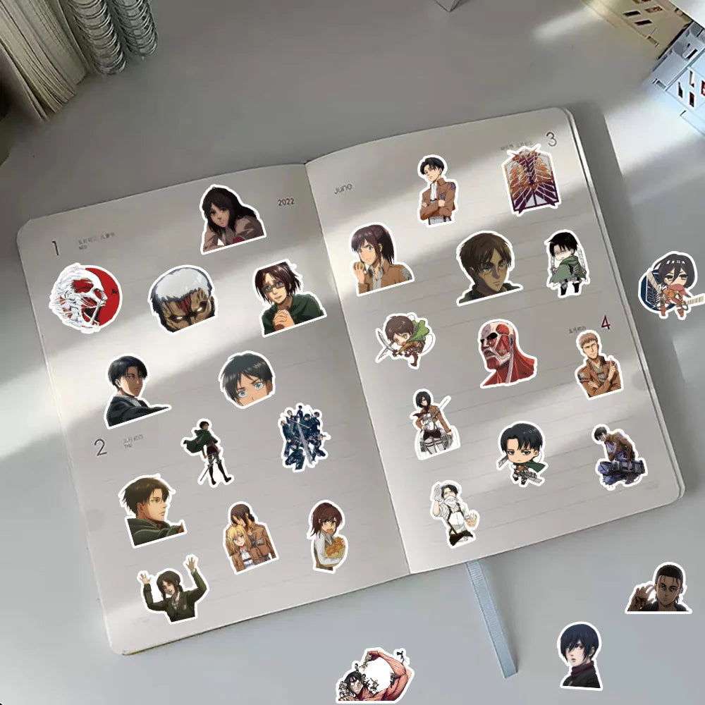Attack on Titan Stickers - Senpai Attire