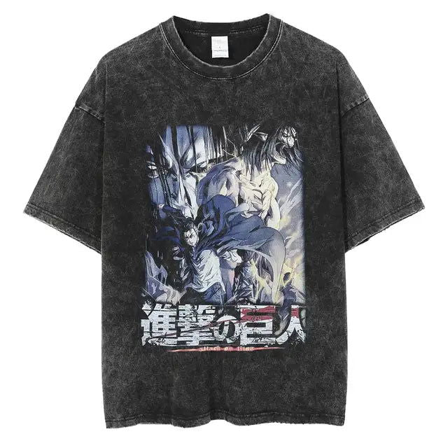 Attack on Titan trending anime Alluring T-shirt - Senpai Attire