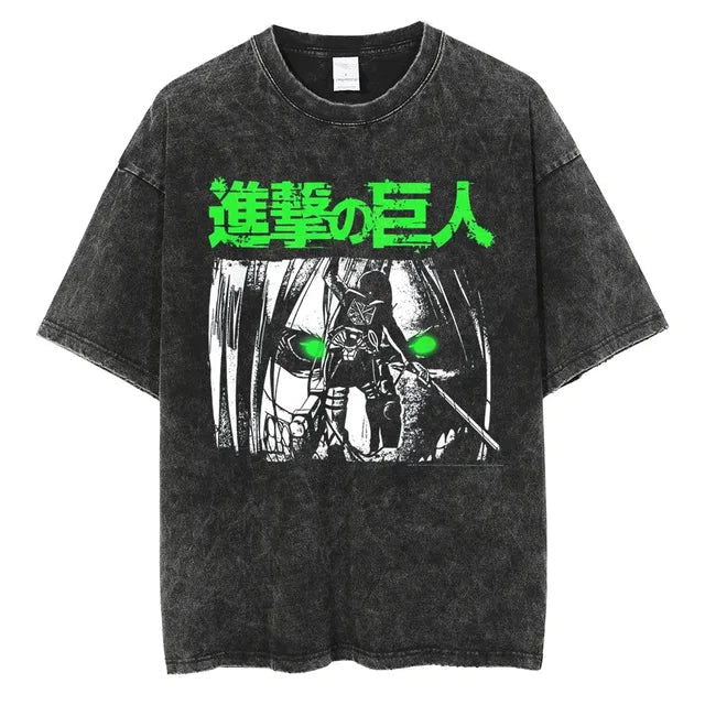 Attack on Titan trending anime Boho T-shirt - Senpai Attire
