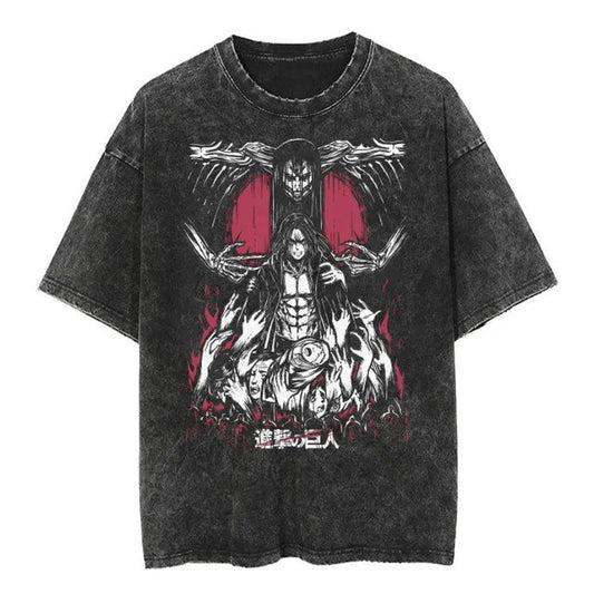 Attack on Titan trending anime Bold T-shirt - Senpai Attire
