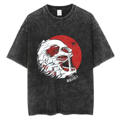 Attack on Titan trending anime Captivating T-shirt - Senpai Attire