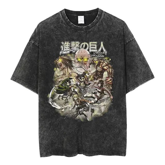 Attack on Titan trending anime Charismatic T-shirt - Senpai Attire