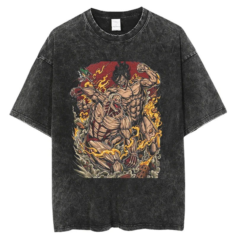 Attack on Titan trending anime Dapper T-shirt - Senpai Attire