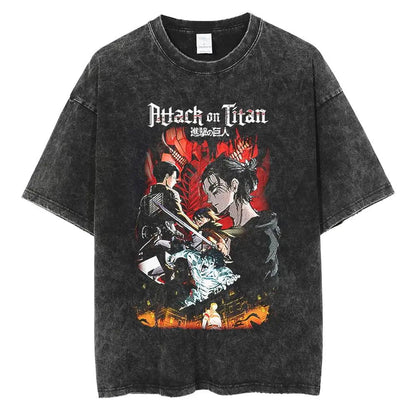 Attack on Titan trending anime Fresh T-shirt - Senpai Attire