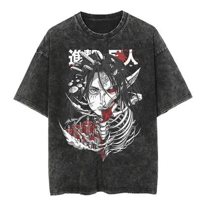 Attack on Titan trending anime Funky T-shirt - Senpai Attire