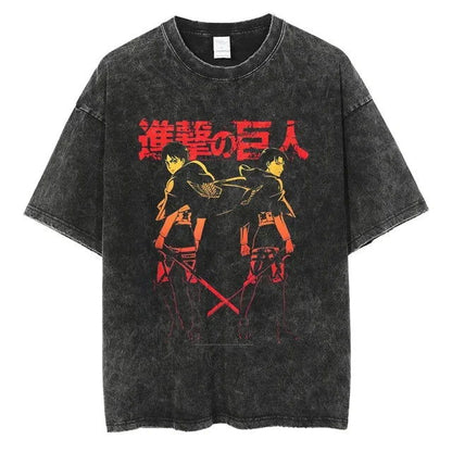 Attack on Titan trending anime Iconic T-shirt - Senpai Attire