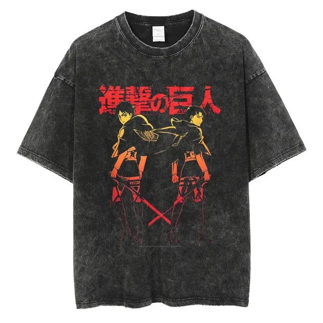 Attack on Titan trending anime Iconic T-shirt - Senpai Attire