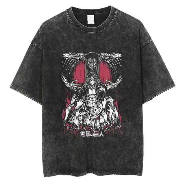 Attack on Titan trending anime Mesmerizing T-shirt - Senpai Attire