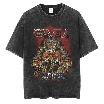 Attack on Titan trending anime Snappy T-shirt - Senpai Attire