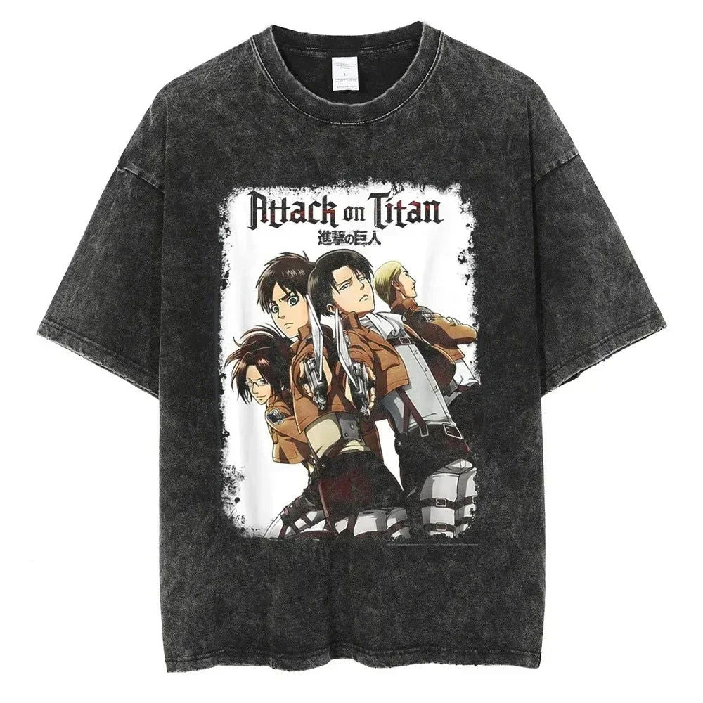 Attack on Titan trending anime Stylish T-shirt - Senpai Attire