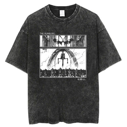Attack on Titan trending anime Urban T-shirt - Senpai Attire