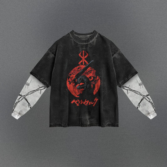 Berserk Youthful Double Sleeve T-shirt
