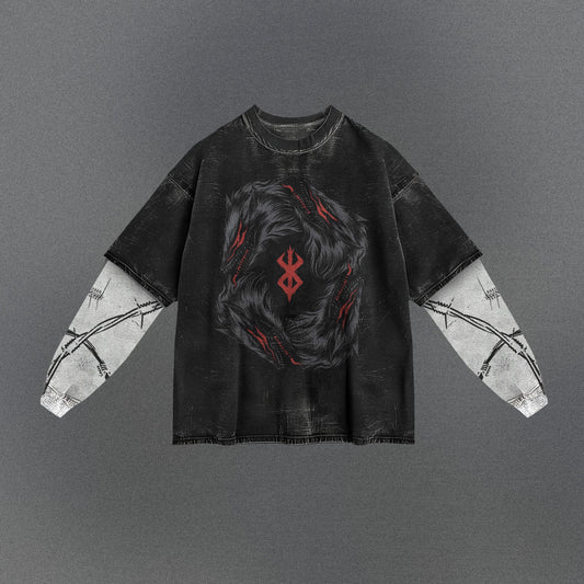 Berserk Boho Double Sleeve T-shirt