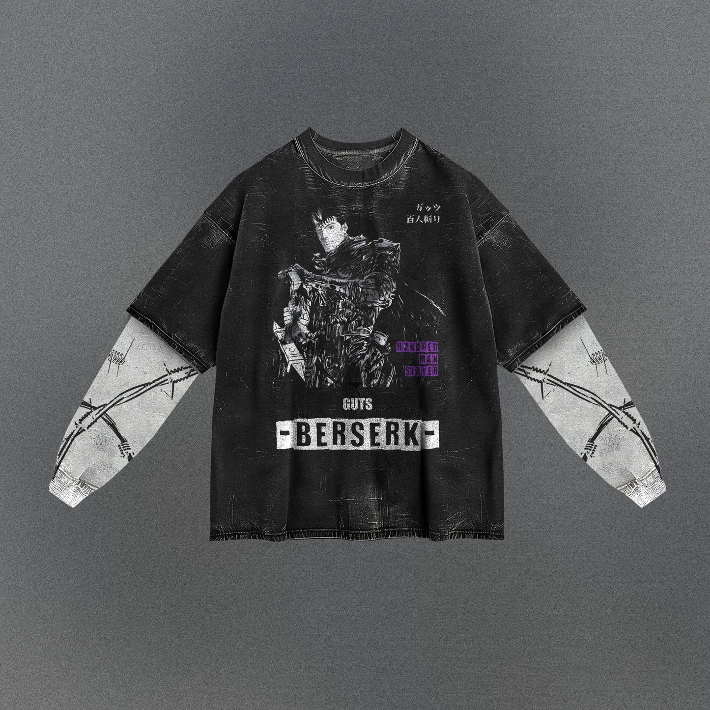 Berserk Playful Double Sleeve T-shirt