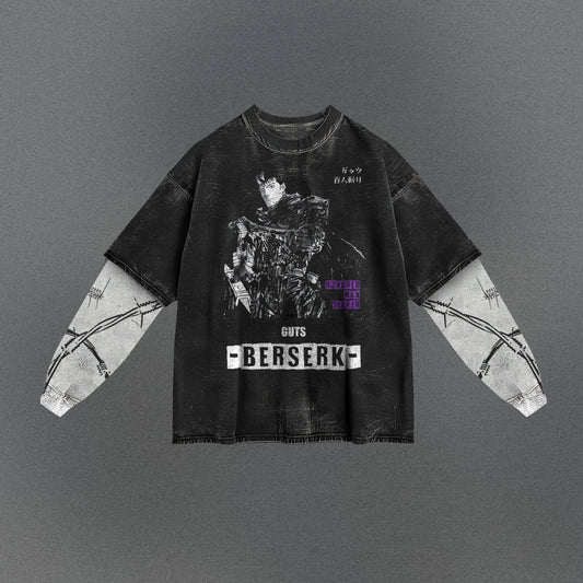 Berserk Playful Double Sleeve T-shirt