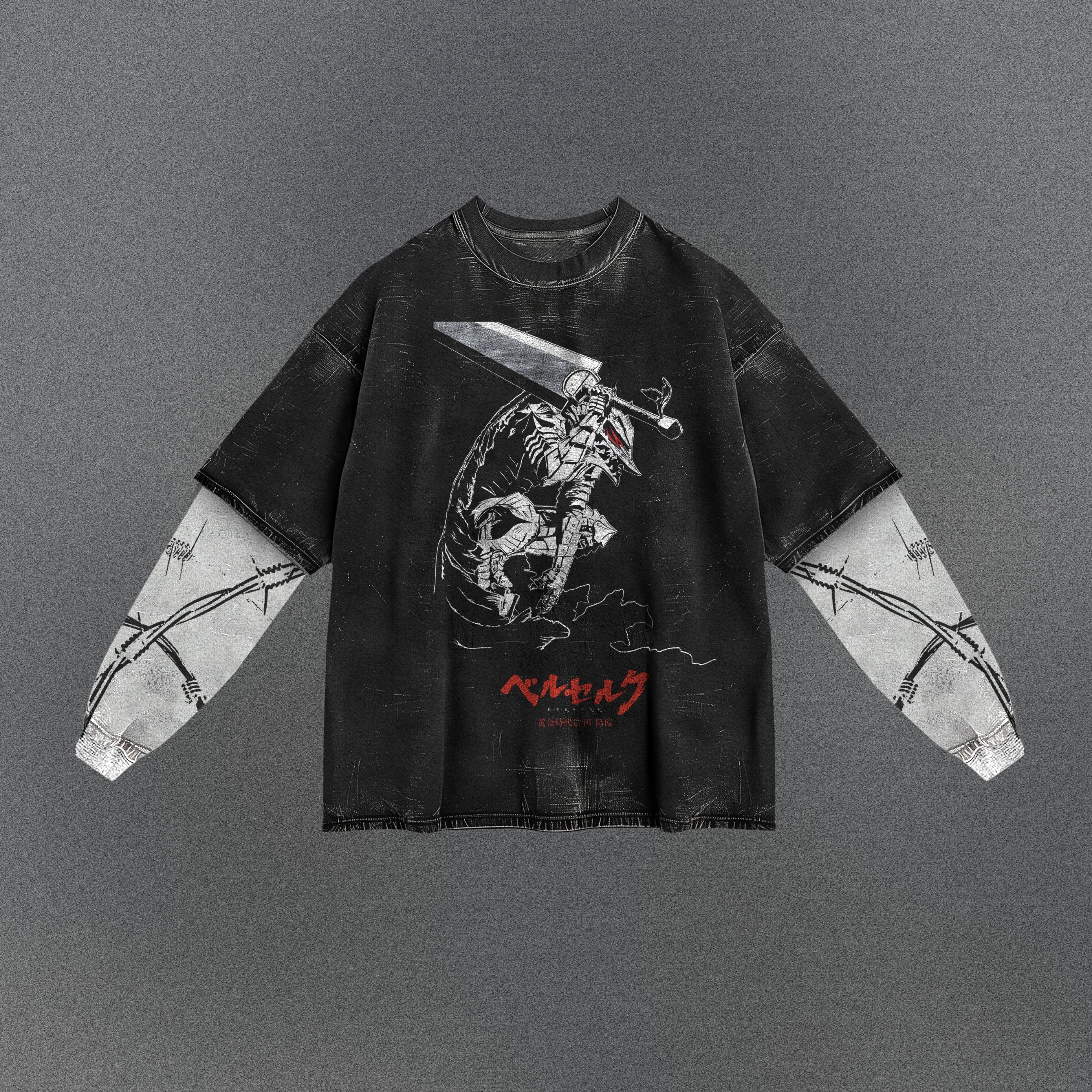 Berserk Durable Double Sleeve T-shirt