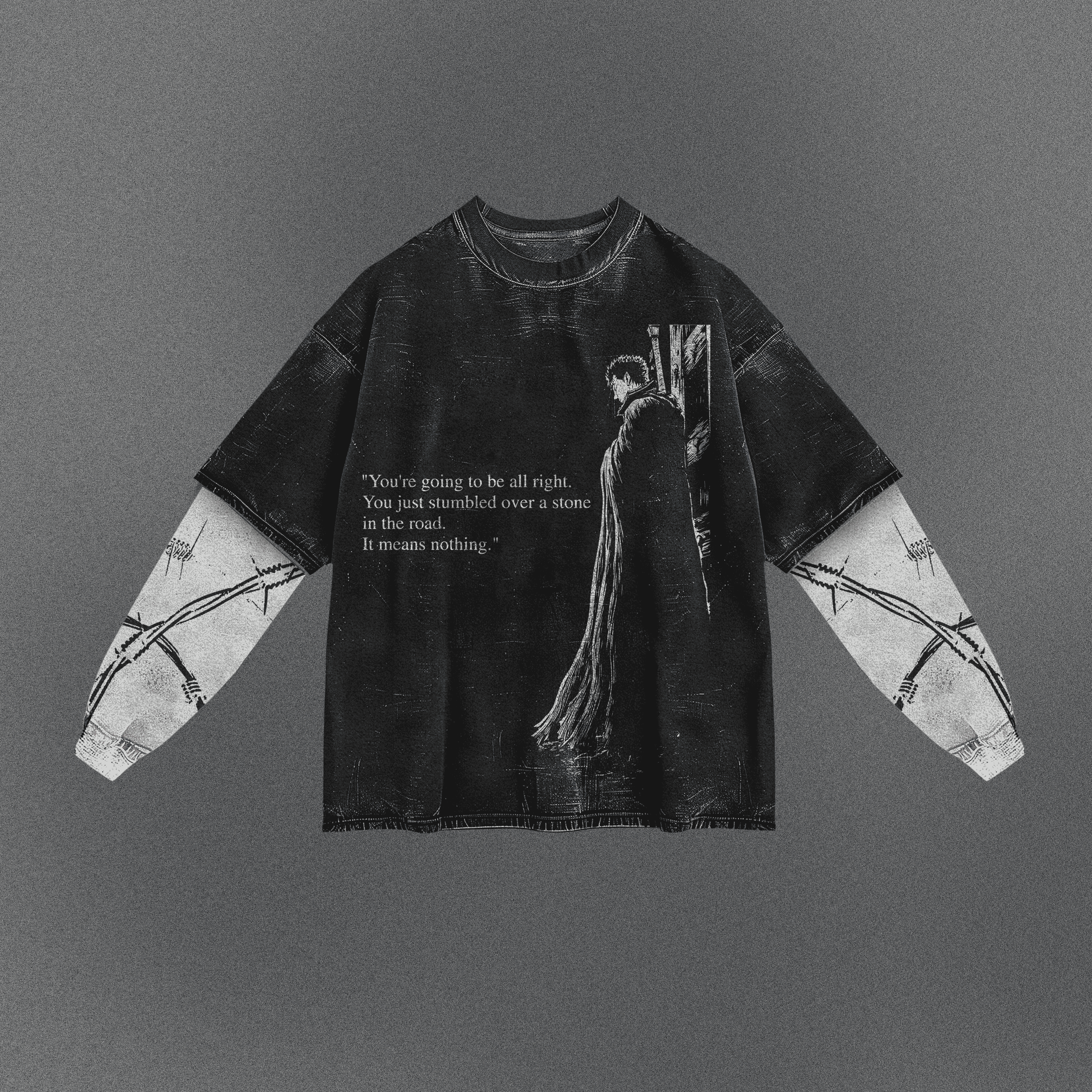 Berserk Casual Double Sleeve T-shirt