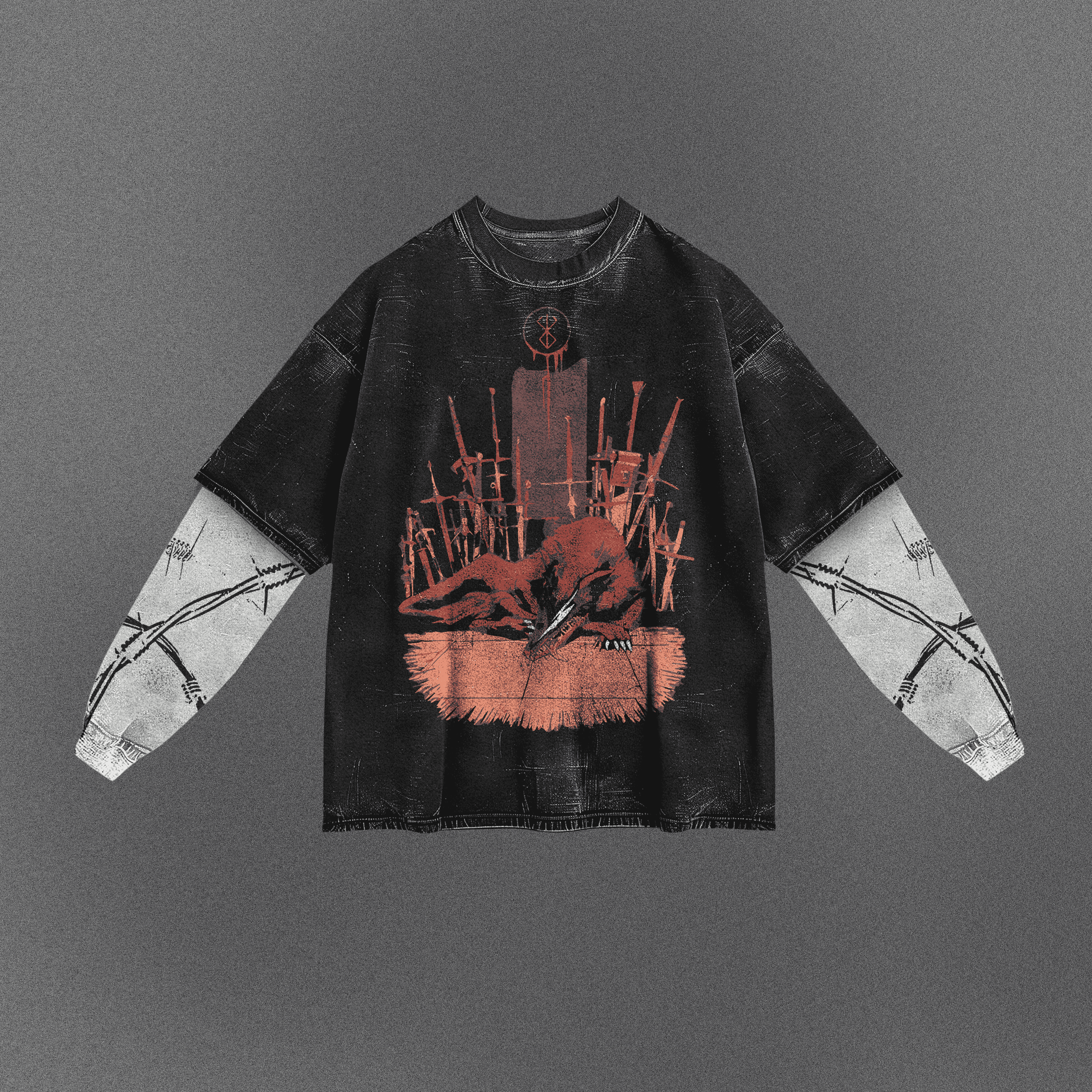 Berserk Breezy Double Sleeve T-shirt