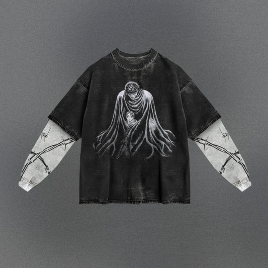 Berserk Streetwear Double Sleeve T-shirt