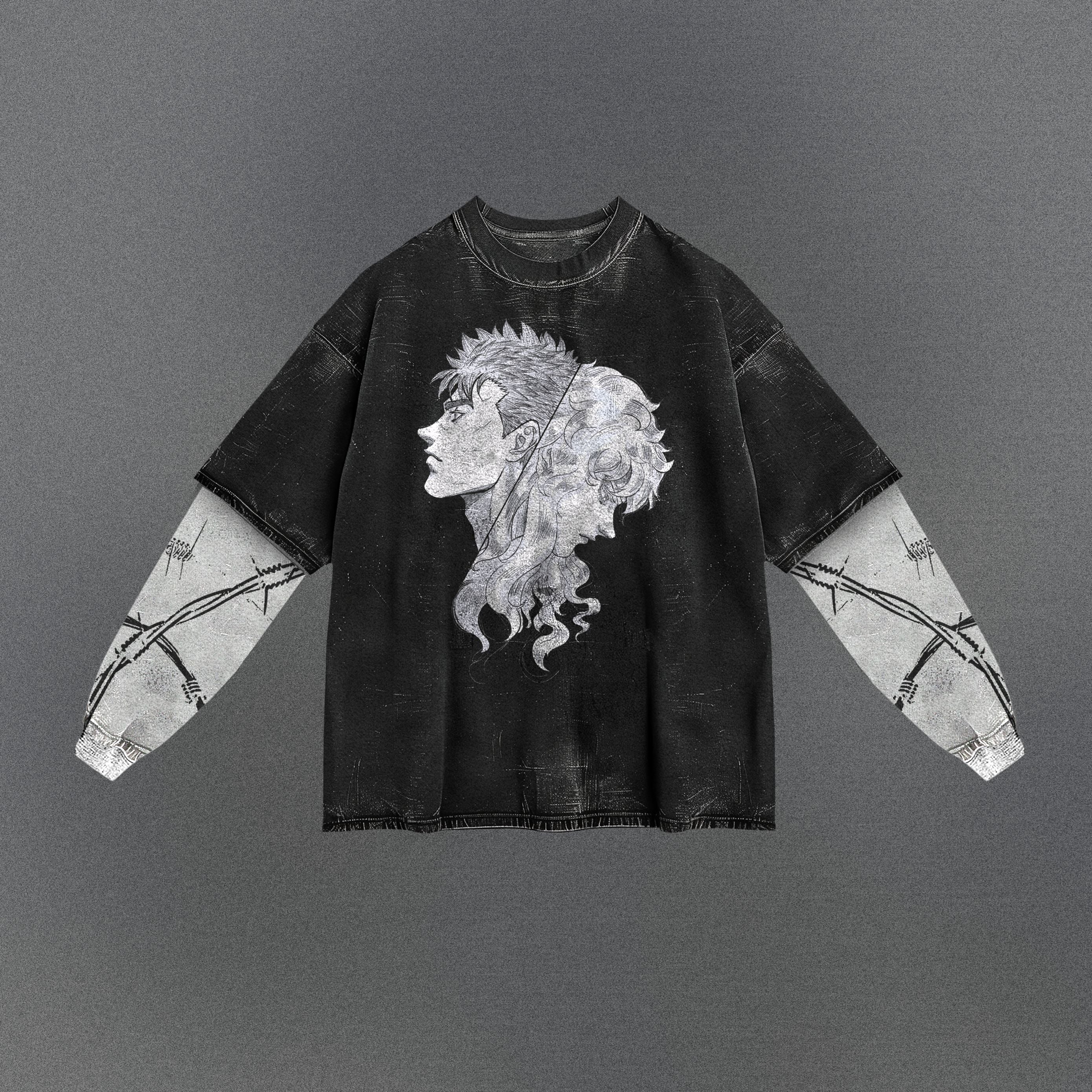 Berserk Graphic Double Sleeve T-shirt