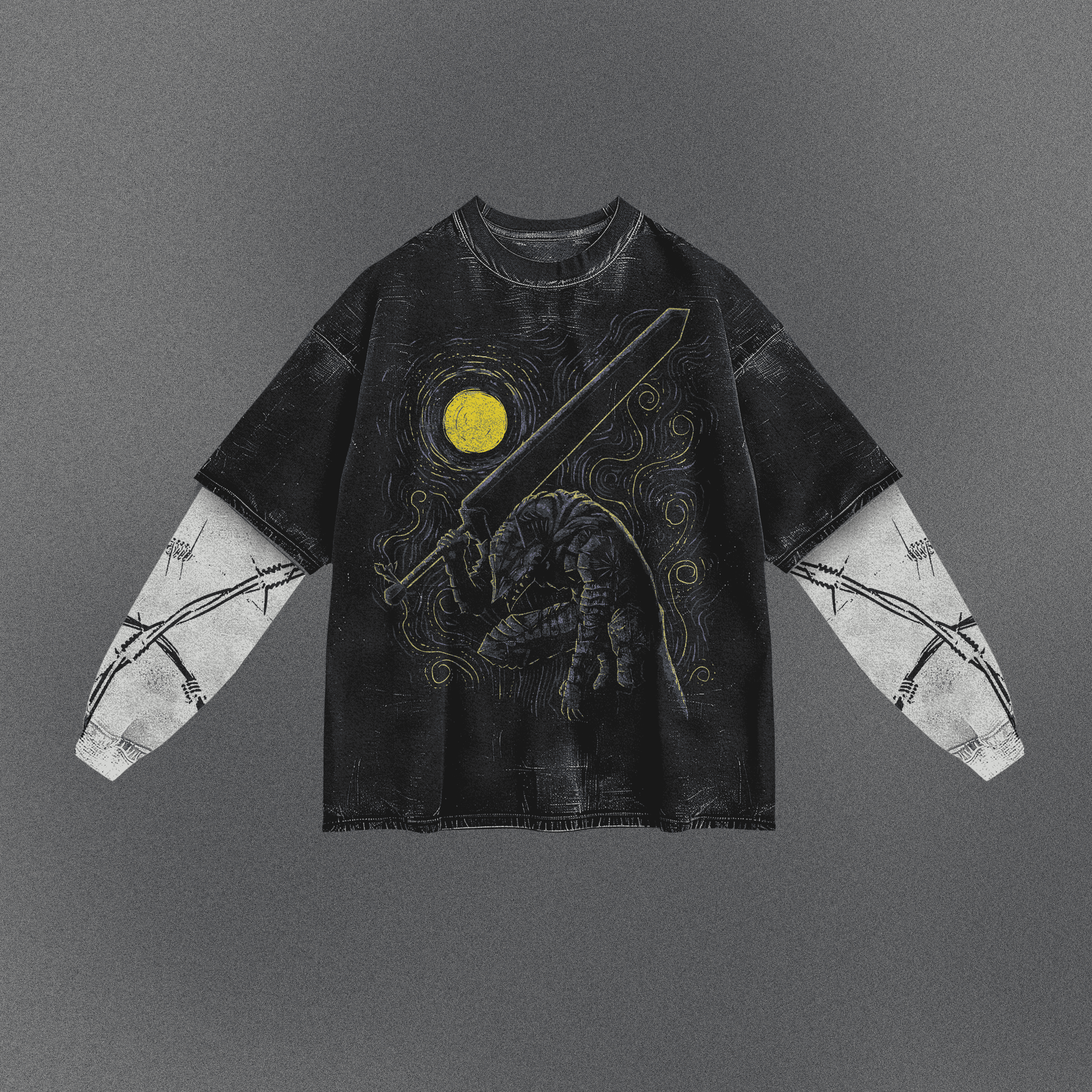 Berserk Breathable Double Sleeve T-shirt