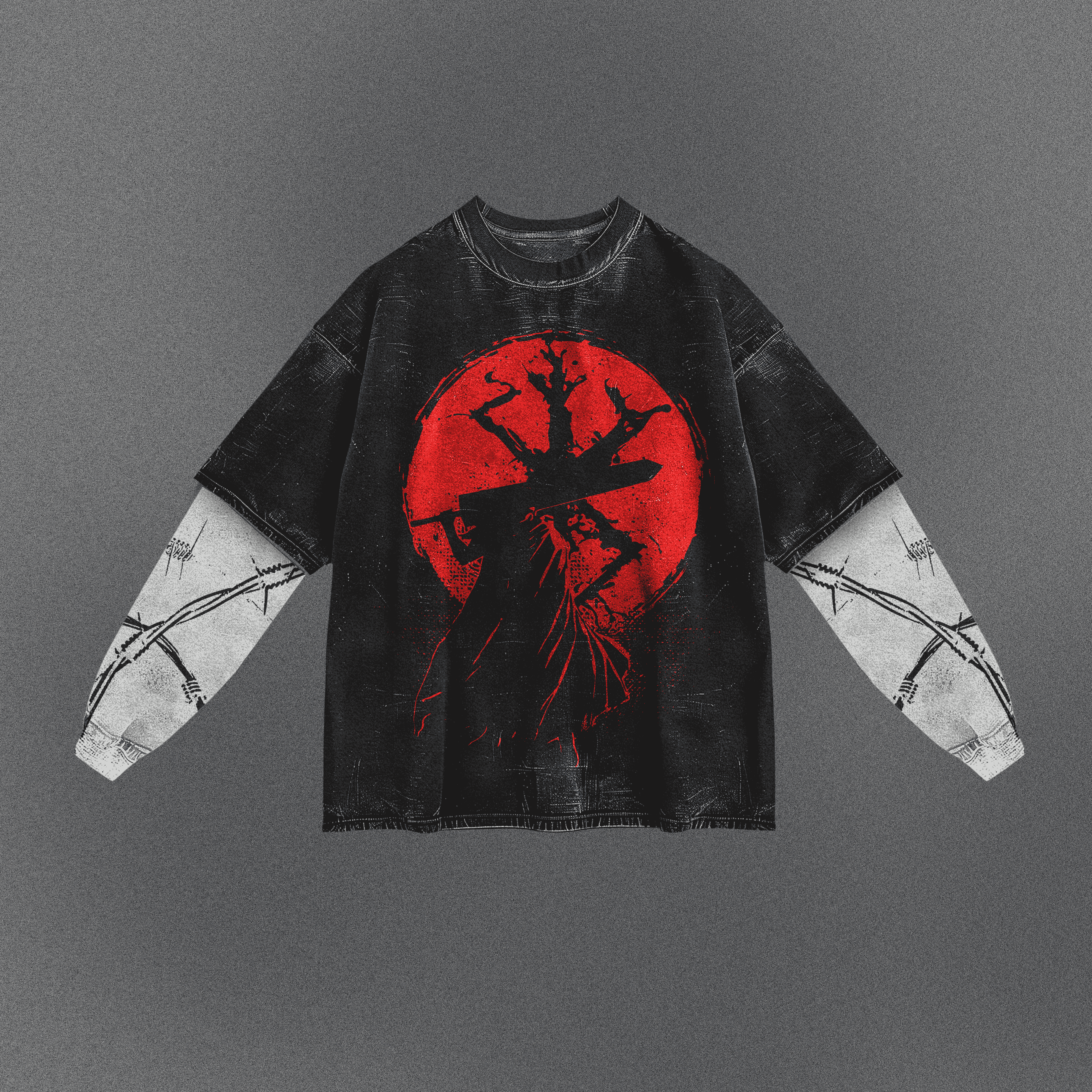Berserk Minimalist Double Sleeve T-shirt