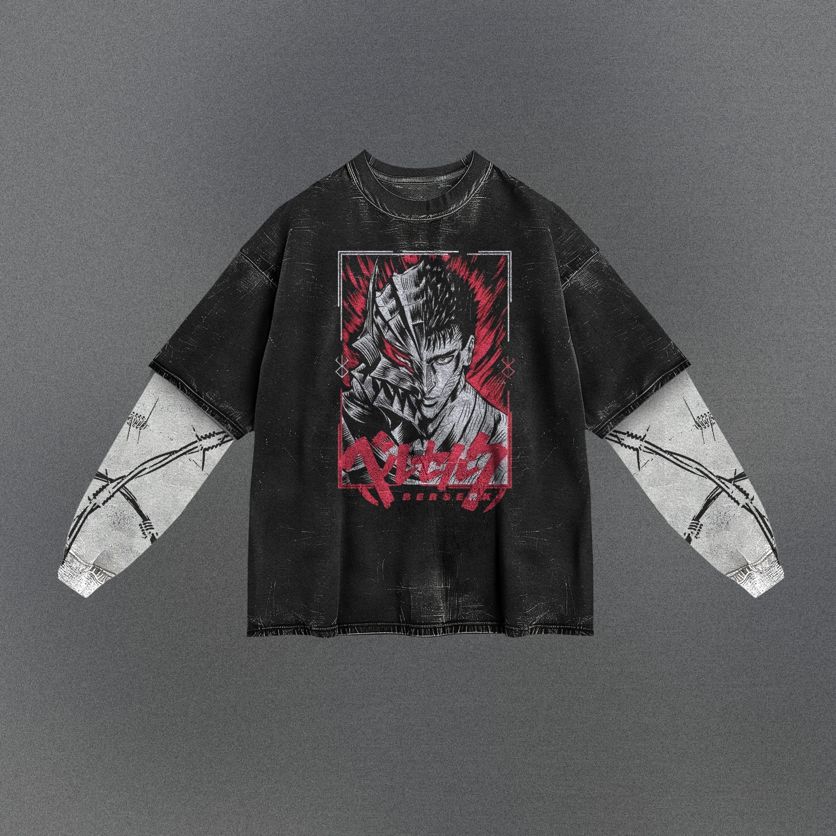 Berserk Adaptable Double Sleeve T-shirt