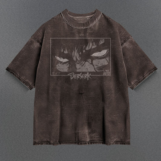Berserk Flattering Brown Washed T-Shirt