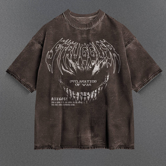 Berserk Bold Brown Washed T-Shirt